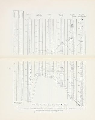Лот из двух выпусков и приложения серии «Труды Комплексной южной геологической экспедиции»: